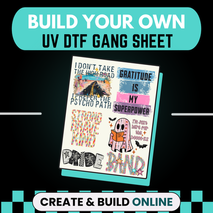 Collection image for: UV DTF Gang Sheet - Build Your Own