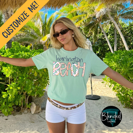 Custom Beach DTF Transfer