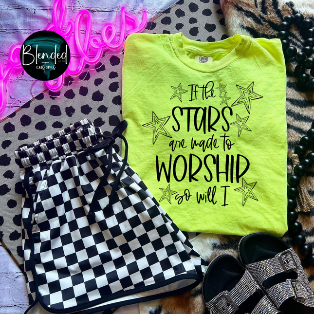 If the Stars Were Made To Worship DTF Transfer