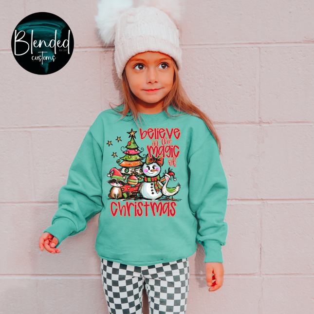 Believe In The Magic Of Christmas DTF Transfer