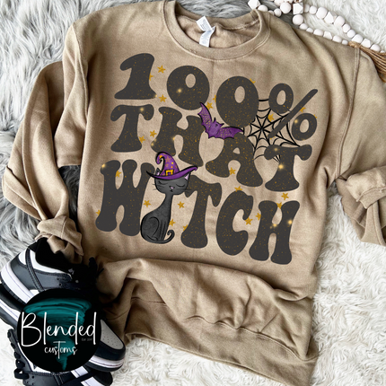 100% That Witch DTF Transfer