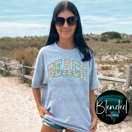 Beach Applique DTF Transfer