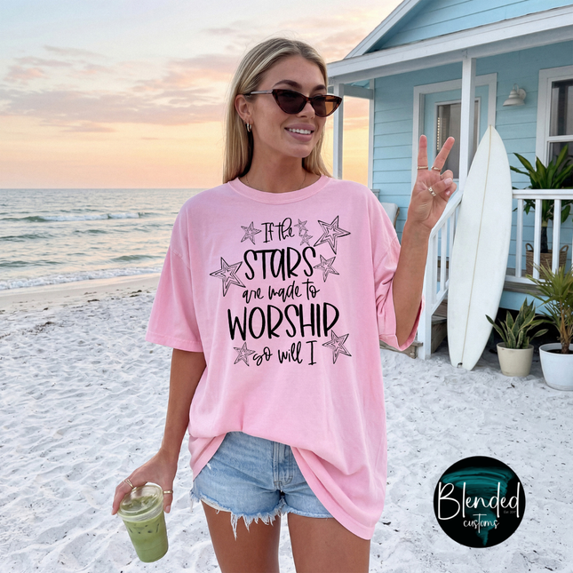 If the Stars Were Made To Worship DTF Transfer