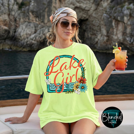 Lake Girl DTF Transfer