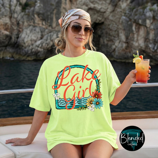 Lake Girl DTF Transfer