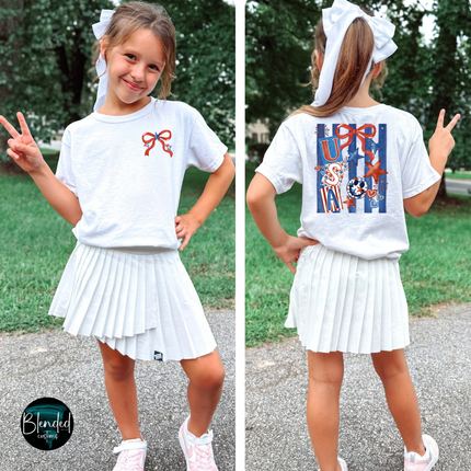 Preppy USA Stripes DTF Transfer