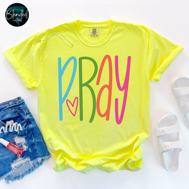 Pray Fun Serif DTF Transfer