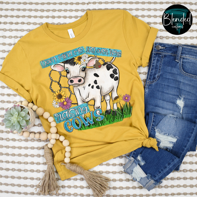 Raising Cows DTF Transfer