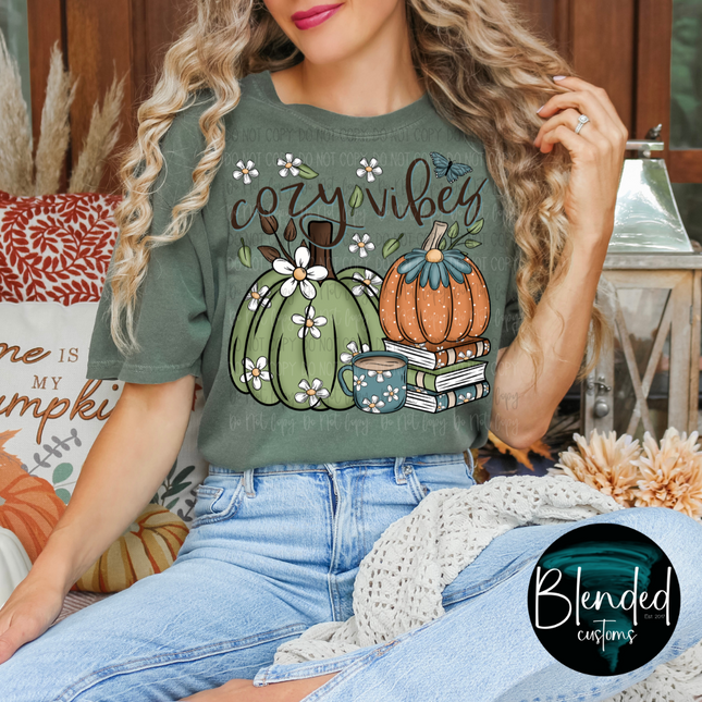 Cozy Vibes DTF Transfer