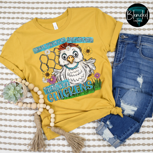 Raising Chickens DTF Transfer