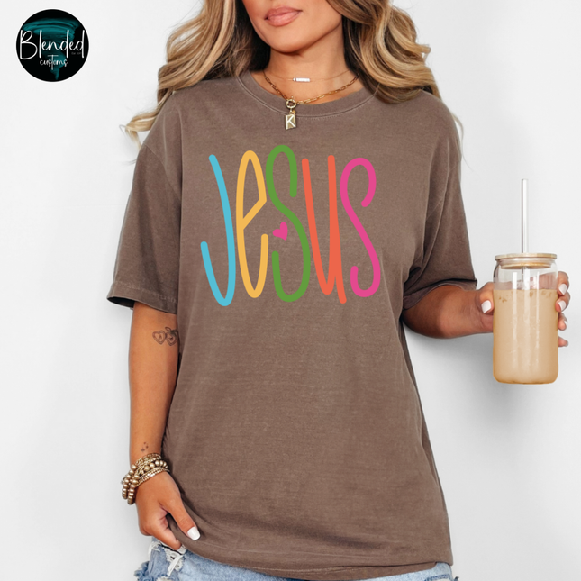Jesus Fun Serif DTF Transfer