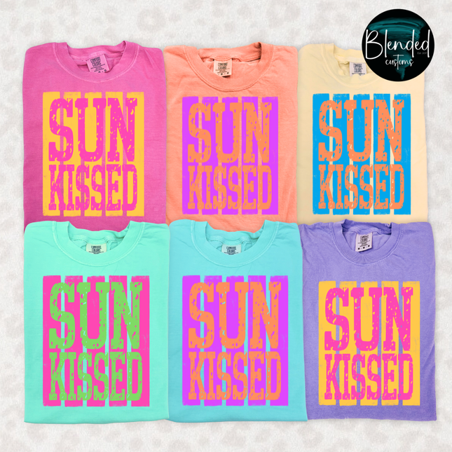 Sunkissed Neon DTF Transfer