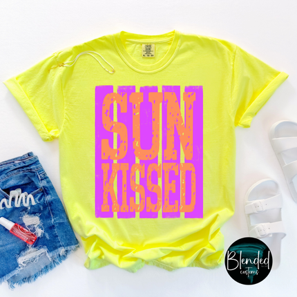 Sunkissed Neon DTF Transfer