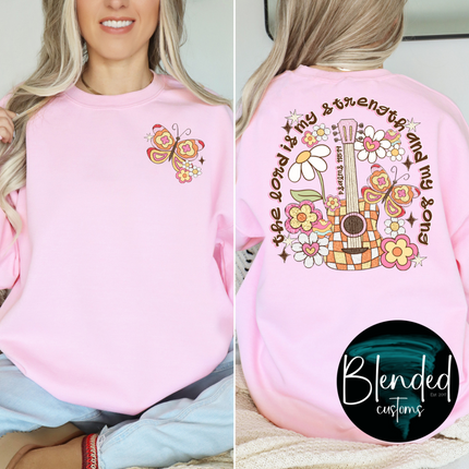 The Lord Is My Strength and My Song DTF Transfer