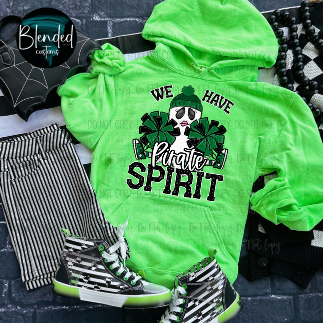 We've Got Spirit Mascot Ghost DTF Transfer - Custom Transfer TAT 24-48 Hours