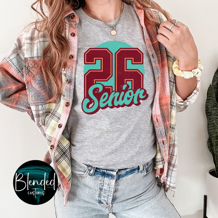 Retro Senior 2026 DTF Transfer