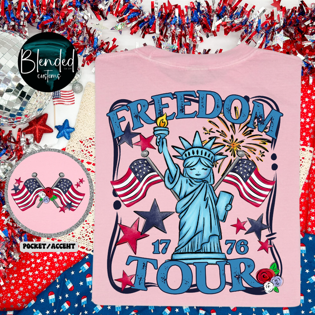 Freedom Tour DTF Transfer