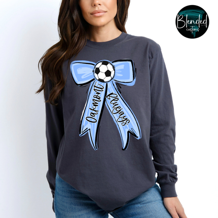 Spaced Out Sporty Long Bow Custom DTF Transfer