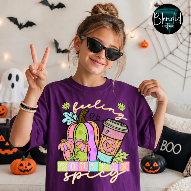 Feeling Pumpkin Spicy DTF Transfer