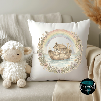 Noah's Ark Circle DTF Transfer