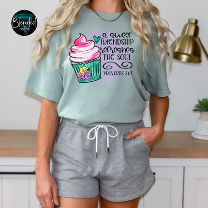 A Sweet Friendship Refreshes The Soul DTF Transfer