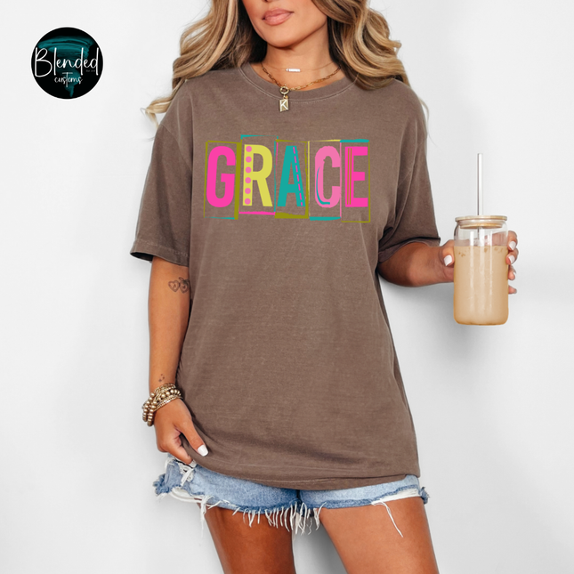Bright Grace DTF Transfer