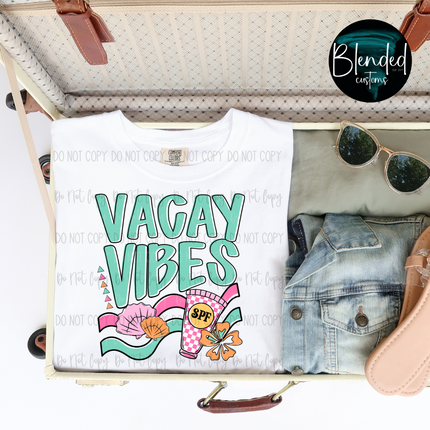 Vacay Vibes DTF Transfer