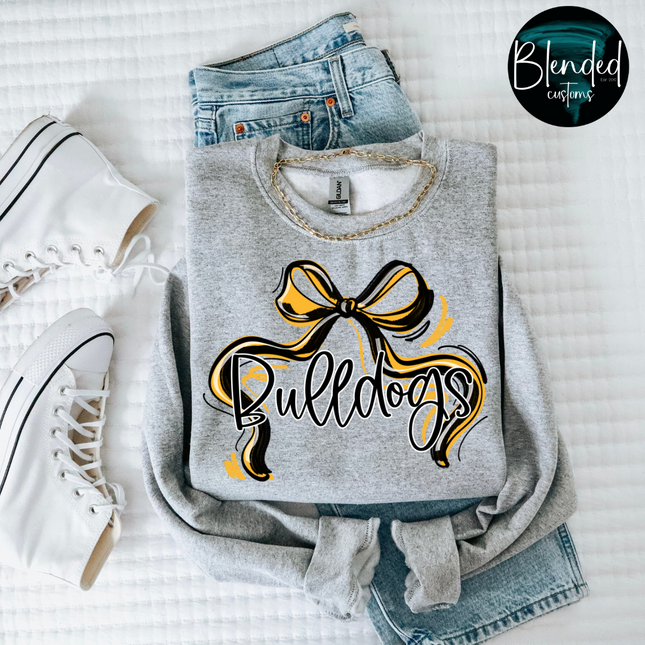 Mascot Ribbon Bows DTF Transfer - Custom Transfer TAT 24-48 Hours