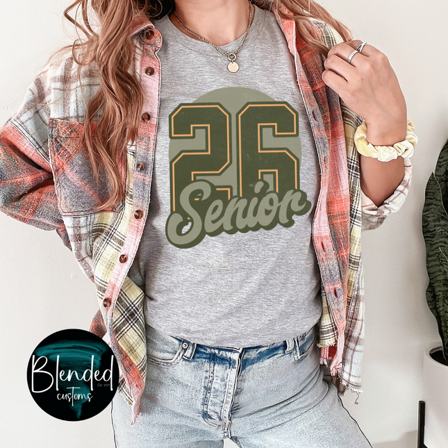 Retro Senior 2026 DTF Transfer