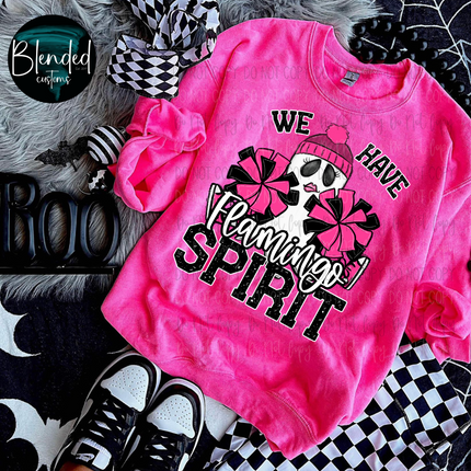 We've Got Spirit Mascot Ghost DTF Transfer - Custom Transfer TAT 24-48 Hours