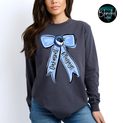 Spaced Out Sporty Long Bow Custom DTF Transfer