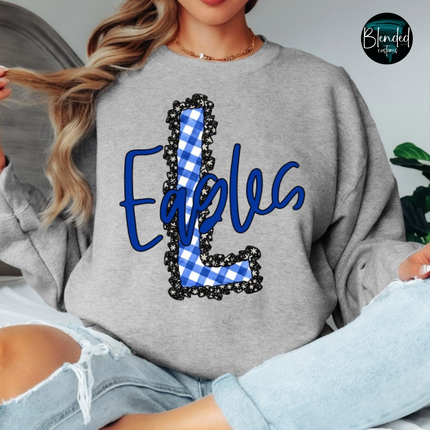 Daisy Ruffle Custom Mascot DTF Transfer