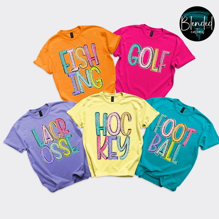 Dixie Dots Activites/Sports DTF Transfer