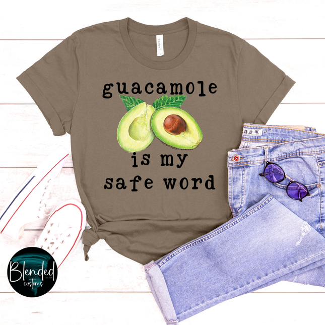 Guacamole Is My Safe Word DTF Transfer