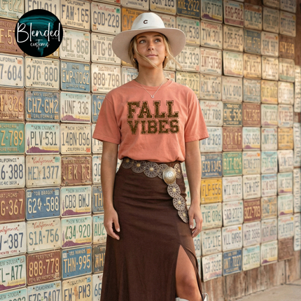 Fall Vibes Stacked DTF Transfer