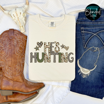 Camo Hunting Phrases DTF Transfer