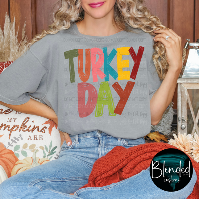 Turkey Day DTF Transfer