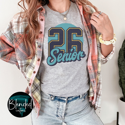 Retro Senior 2026 DTF Transfer