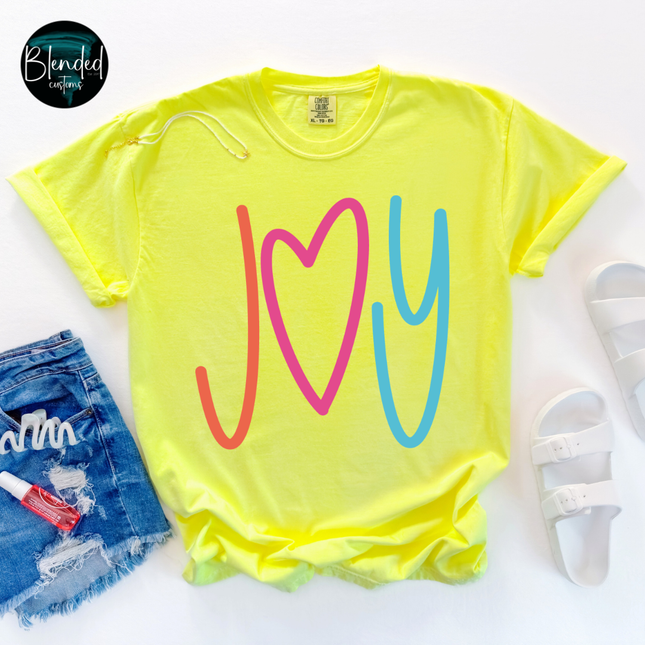 Joy Fun Serif DTF Transfer