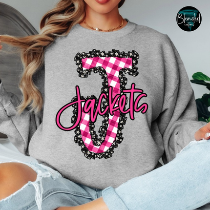 Daisy Ruffle Custom Mascot DTF Transfer