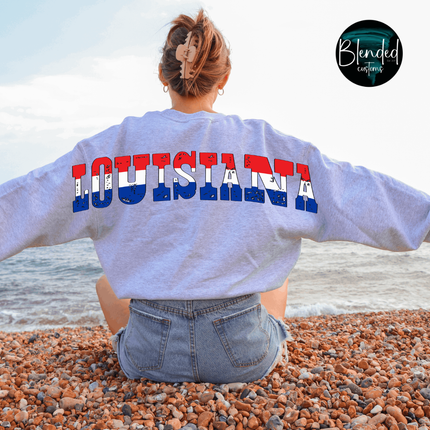 Grunge RWB Shoulder State DTF Transfer