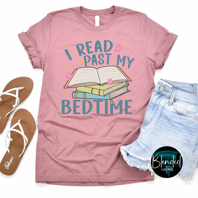 I Read Past My Bedtime DTF Transfer