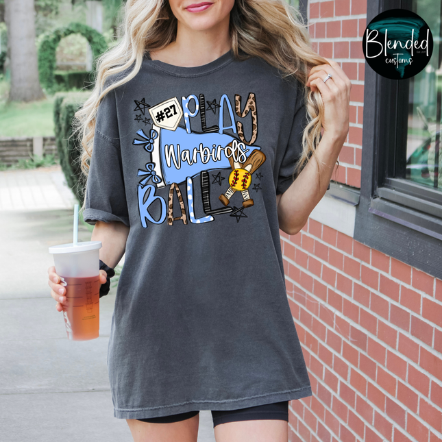 Play Ball Softball/Baseball DTF Transfer