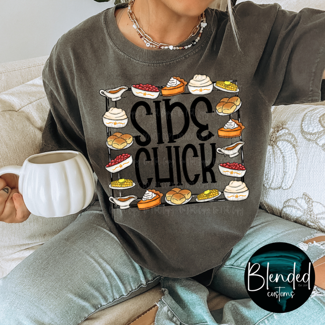 Side Chick DTF Transfer