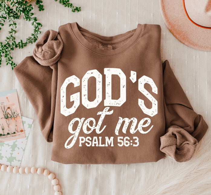 God's Got Me Sporty Arch DTF Transfer