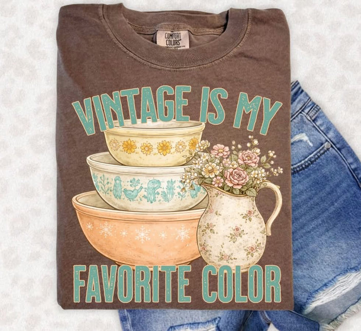Vintage Is My Favorite Color DTF Transfer