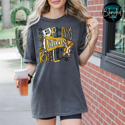 Play Ball Softball/Baseball DTF Transfer