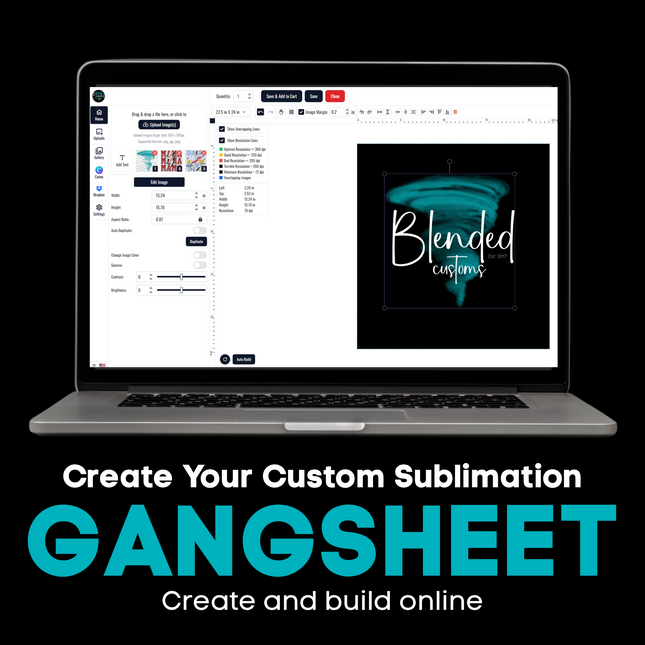 SUBLIMATION - Build Your Gang Sheet