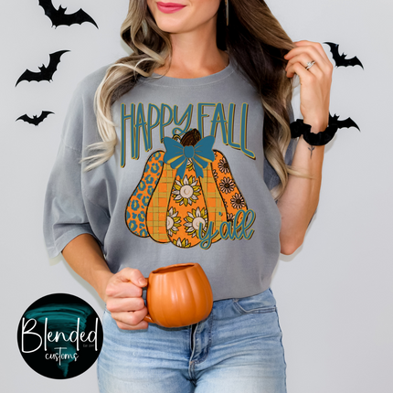 Happy Fall Ya'll DTF Transfer