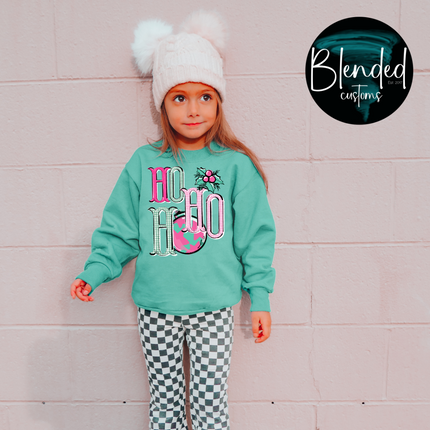 Ho Ho Ho Christmas Ornament DTF Transfer